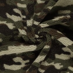 Teddystoff Camouflage - oliv