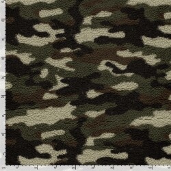 Teddystoff Camouflage - oliv