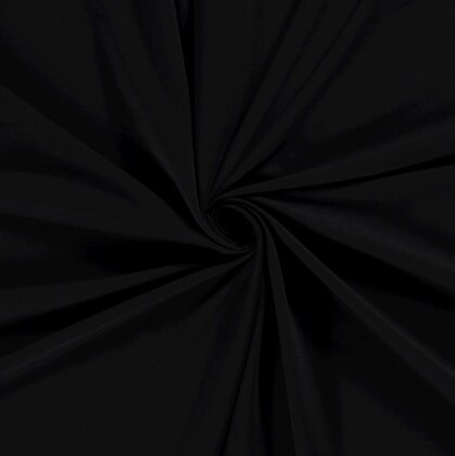 French Terry *Marie* Uni - schwarz