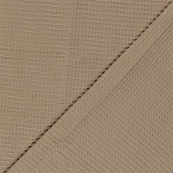 Waffelpiqué *Marie* 6mm Uni - kamelbeige