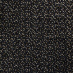 Baumwollpopeline Foliendruck Weihnachtszweige -...