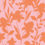 Viskose Popeline Blumenschatten - orange