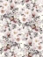 Rippenjersey Digital romantische Blumen - creme