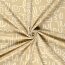 Baumwolljersey wilde Linien - beige
