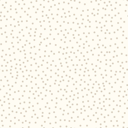 Baumwollpopeline Punkteregen - creme