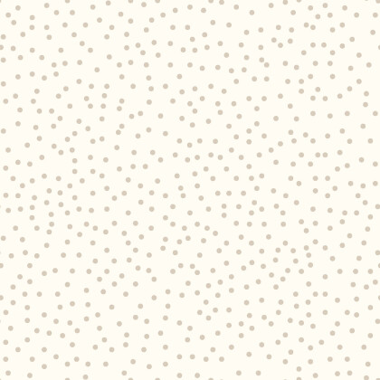 Baumwollpopeline Punkteregen - creme