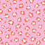 Baumwollpopeline Leotupfen - rosa