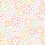Baumwollpopeline bunte Blumen - creme