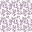 Baumwollpopeline Blume Moni - lavendel