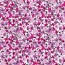 Baumwollpopeline Blumen - fuchsia