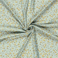 Funktions und Badeanzugstoff Recycled LSF50 gelbe...