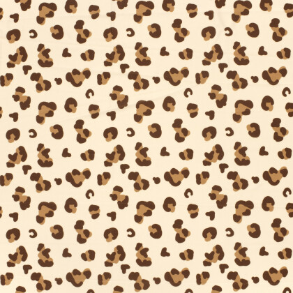 Funktions und Badeanzugstoff Recycled LSF50 Leo - hellbeige