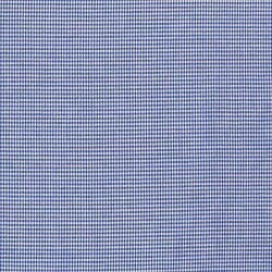Baumwollpopeline garngefärbt Vichy Karo 2mm - royalblau