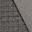 Jacquard Gewebt Hahnenfuß - schwarz