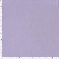 Baumwoll Viskose Mix Leinenoptik Uni - softlavendel