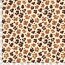 Funktions und Badeanzugstoff Recycled LSF50 Leopunkte - ziegelrot