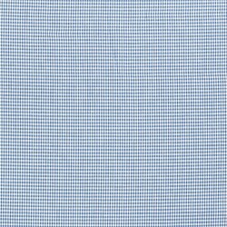 Baumwollpopeline garngefärbt Vichy Karo 2mm - jeansblau