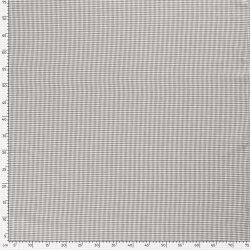 Baumwollpopeline garngefärbt Vichy Karo 2mm - dunkelgrau