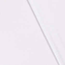 Funktions und Badeanzugstoff Uni - weiss
