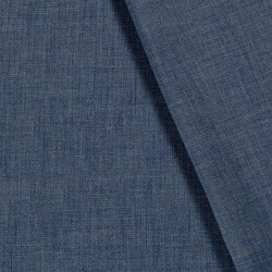 Interieurstoff Panama Uni - jeansblau