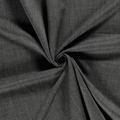 Interieurstoff Panama Uni - graphitgrau