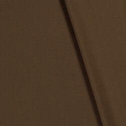 Gabardine Bi-Stretch Uni - schokolade