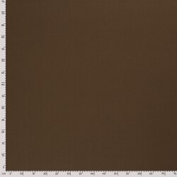 Gabardine Bi-Stretch Uni - schokolade