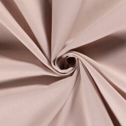 Baumwollstoff Fahnentuch Cretonne *Marie* Uni - hellaltrosa