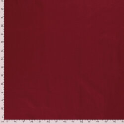 Baumwollstoff Fahnentuch Cretonne *Marie* Uni - weinrot