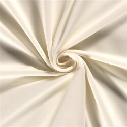 0,5 Meter - French Terry *Gaby* BIO~Organic - wollweiss