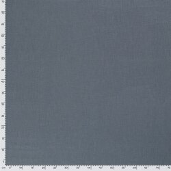 Leinen Stoff *Lara* vorgewaschen Uni - schattenblau