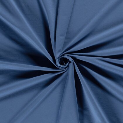 French Terry Premium *Marie* Uni - seeblau
