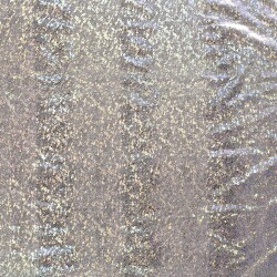 Folienjersey Schlangenmuster Uni - silber