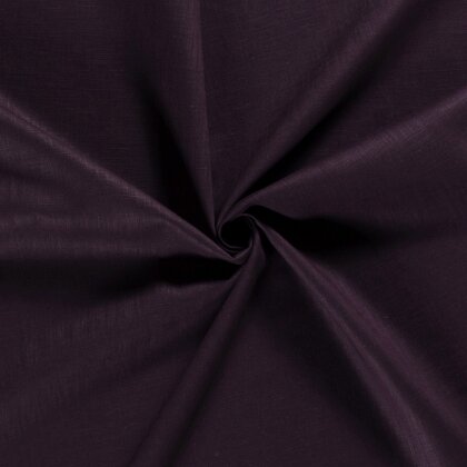 Leinen *Marie* Uni - aubergine