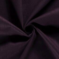 Leinen *Marie* Uni - aubergine