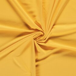 French Terry *Marie* Uni - buttergelb