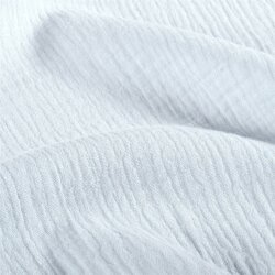 Musselin Uni *Marie* - himmelblau
