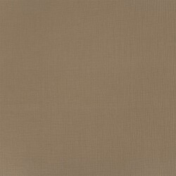 Musselin Uni *Marie* - dunkel beige