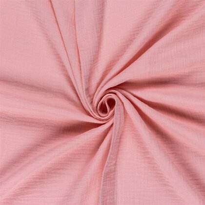 Musselin Uni *Marie* - rosa