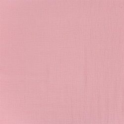 Musselin Uni *Marie* - rosa