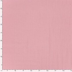 Musselin Uni *Marie* - rosa