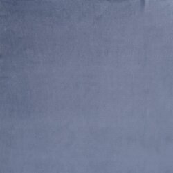 Nickistoff *Marie* Uni - rauchblau