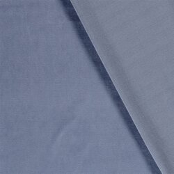 Nickistoff *Marie* Uni - rauchblau