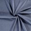 Nickistoff *Marie* Uni - rauchblau