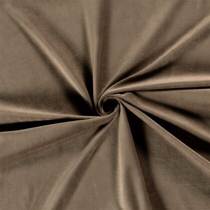 Nickistoff *Marie* Uni - deep beige