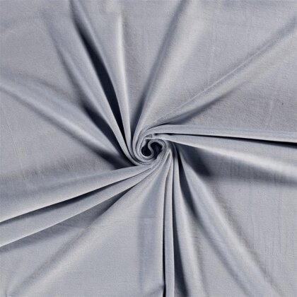 Nickistoff *Marie* Uni - babyblau