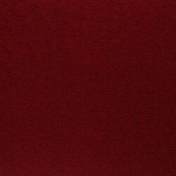 Strickfleece *Marie* Uni - meliert dunkelrot