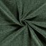 Strickfleece *Marie* Uni - meliert mystic green