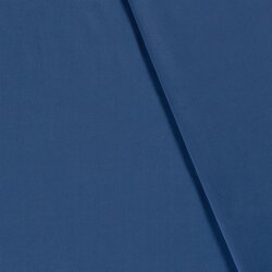 Polyester Baumwoll Mix Uni - königsblau