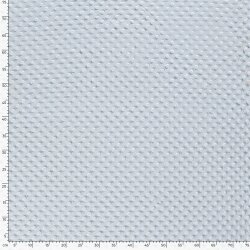 Minky Fleece *Marie* Uni - hell kaltblau